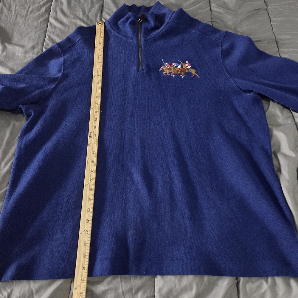 Polo Ralph Lauren 1/4 Zip Sweater - Picture 4 of 7
